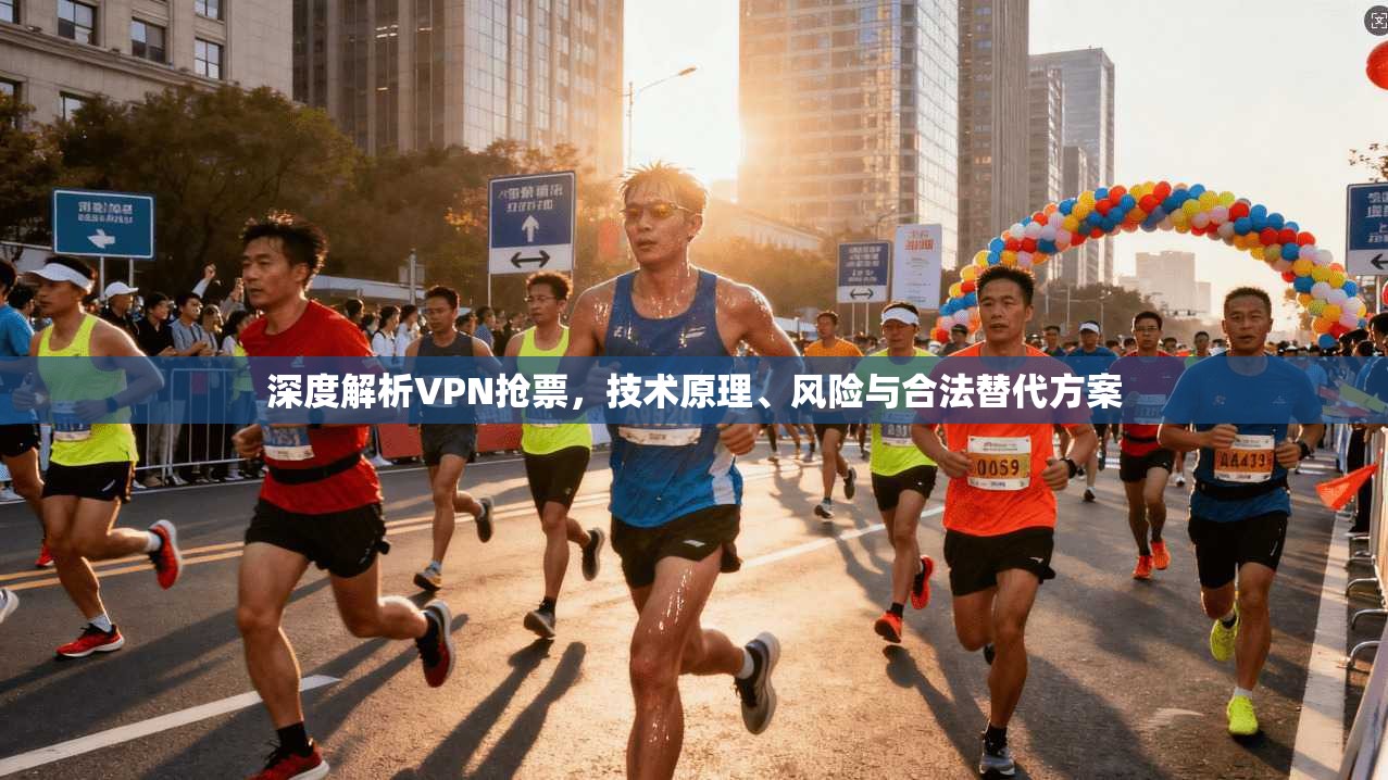 深度解析VPN抢票，技术原理、风险与合法替代方案
