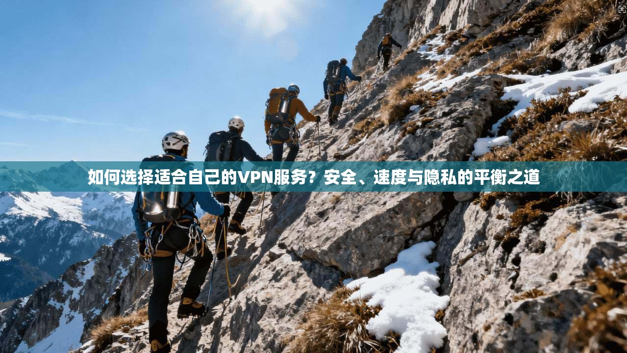 如何选择适合自己的VPN服务？安全、速度与隐私的平衡之道