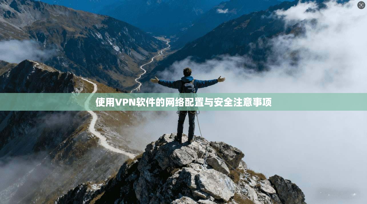 使用VPN软件的网络配置与安全注意事项