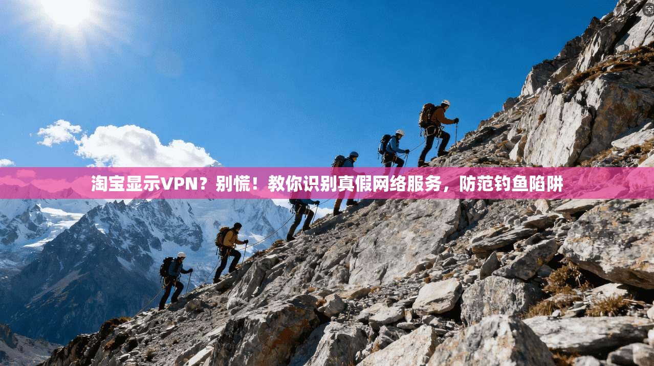 淘宝显示VPN？别慌！教你识别真假网络服务，防范钓鱼陷阱