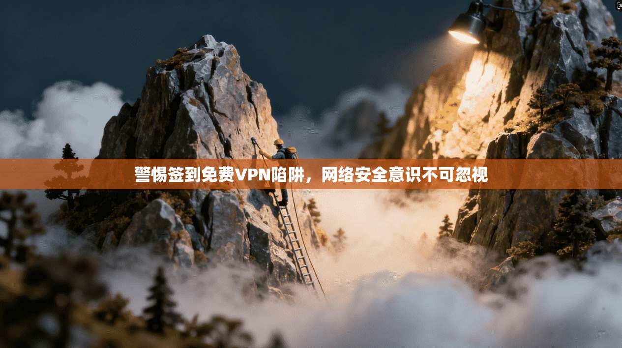 警惕签到免费VPN陷阱，网络安全意识不可忽视
