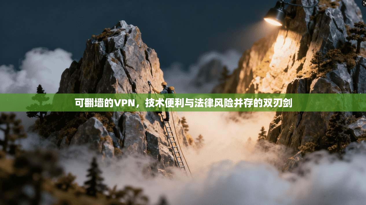 可翻墙的VPN，技术便利与法律风险并存的双刃剑