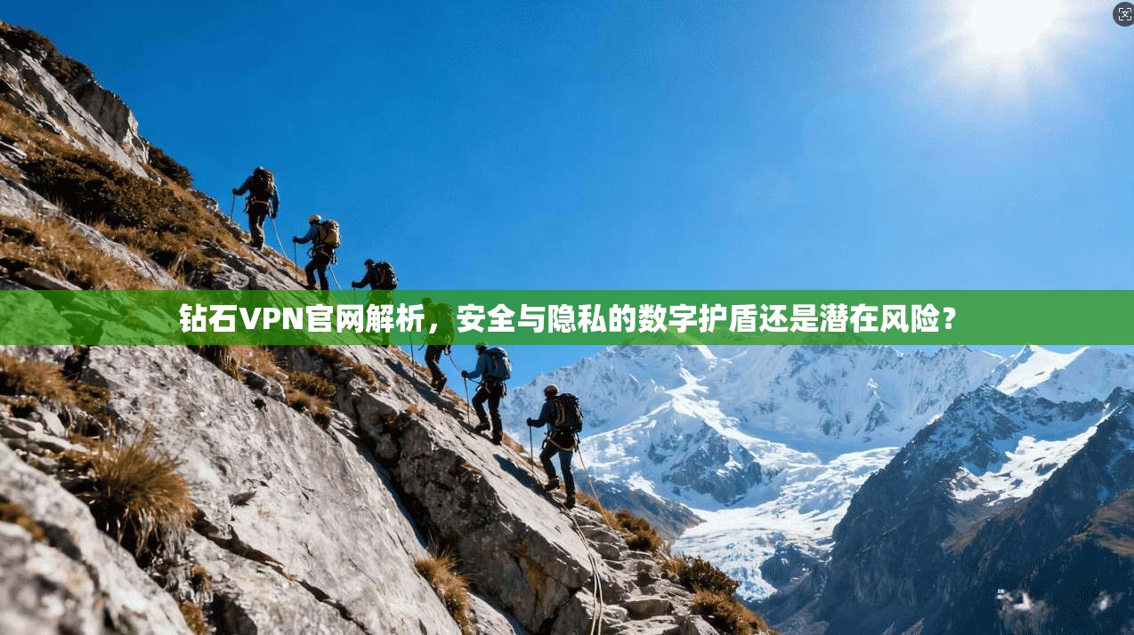 钻石VPN官网解析，安全与隐私的数字护盾还是潜在风险？