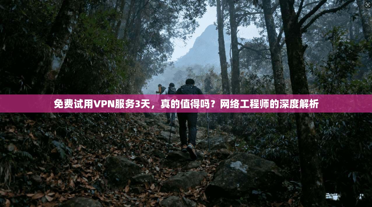 免费试用VPN服务3天，真的值得吗？网络工程师的深度解析