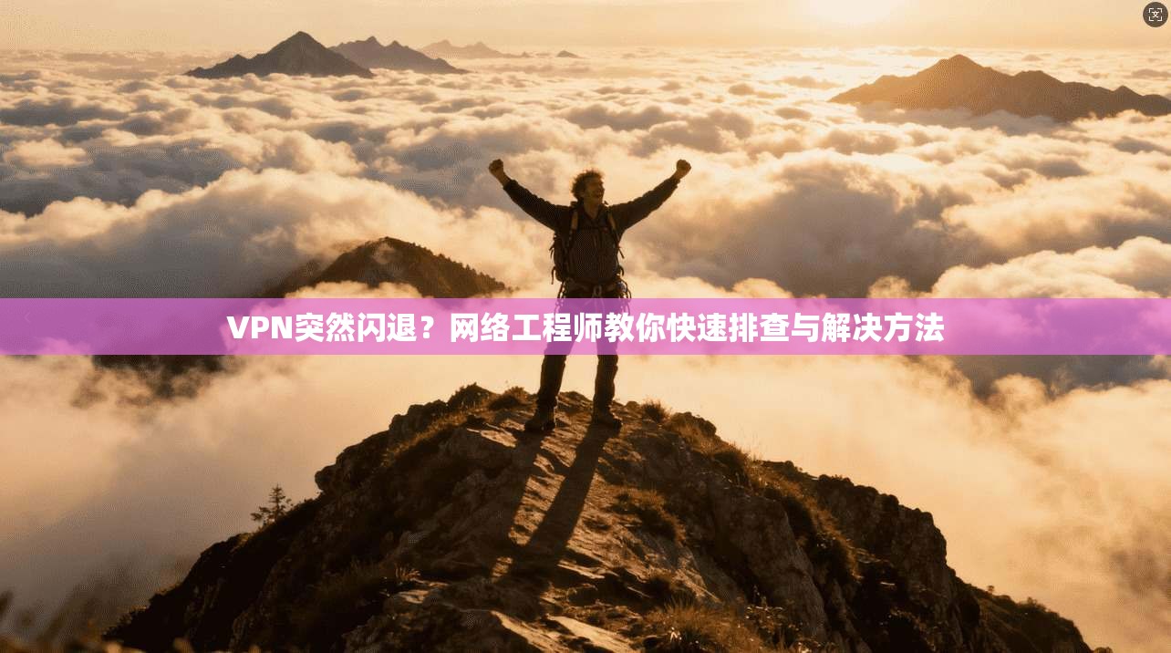 VPN突然闪退？网络工程师教你快速排查与解决方法