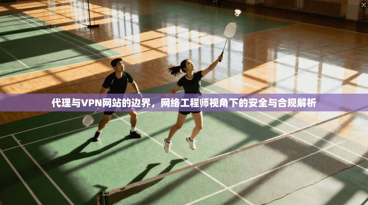 代理与VPN网站的边界，网络工程师视角下的安全与合规解析