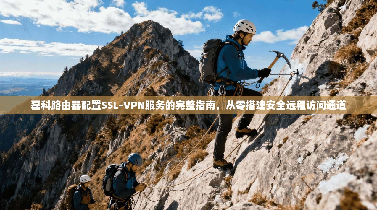 磊科路由器配置SSL-VPN服务的完整指南，从零搭建安全远程访问通道
