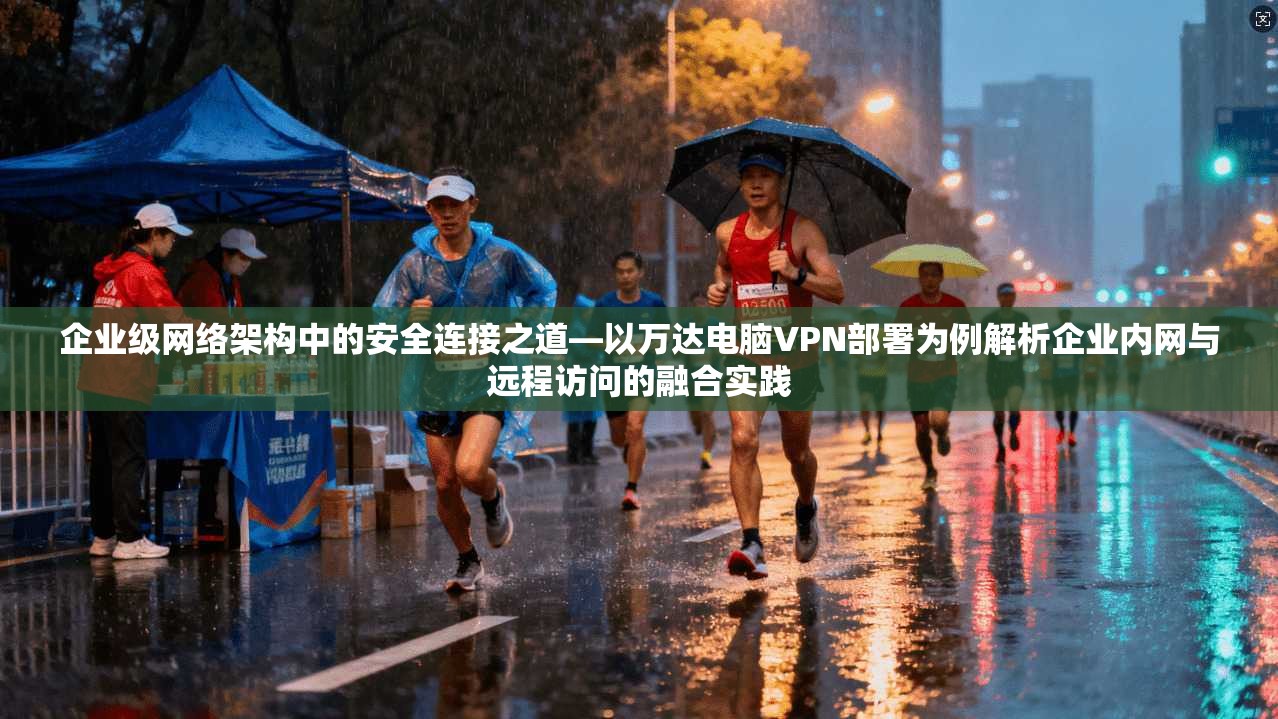 企业级网络架构中的安全连接之道—以万达电脑VPN部署为例解析企业内网与远程访问的融合实践