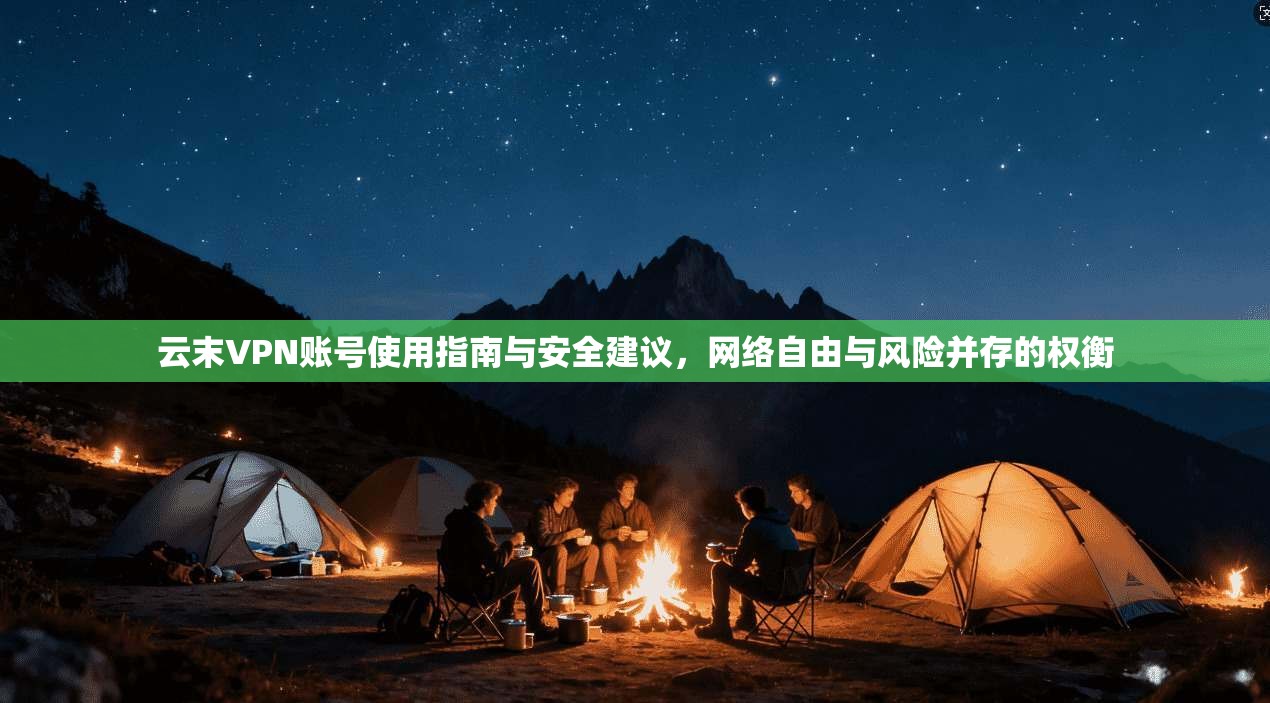 云末VPN账号使用指南与安全建议，网络自由与风险并存的权衡