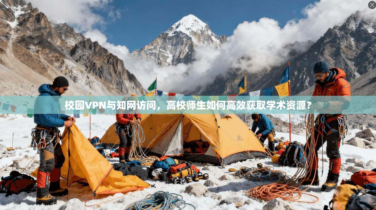校园VPN与知网访问，高校师生如何高效获取学术资源？