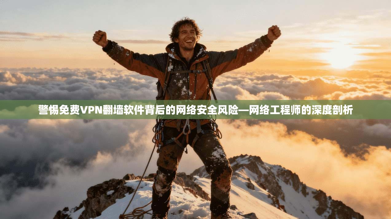 警惕免费VPN翻墙软件背后的网络安全风险—网络工程师的深度剖析
