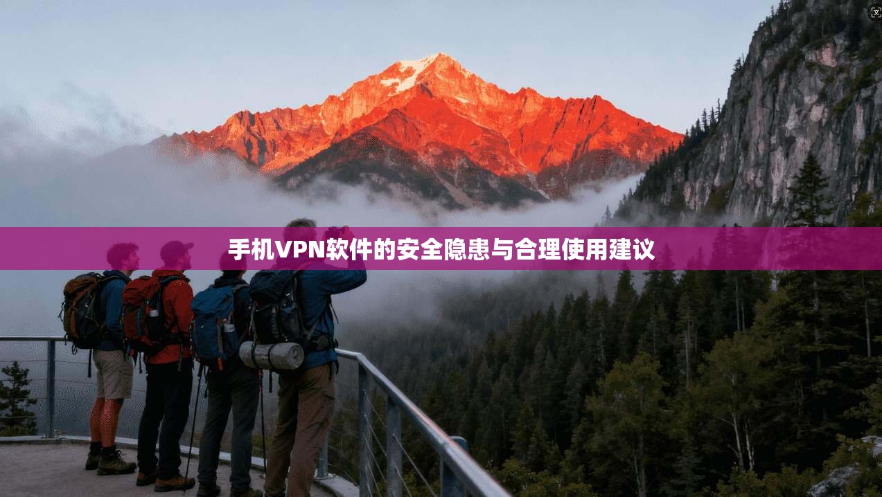 手机VPN软件的安全隐患与合理使用建议