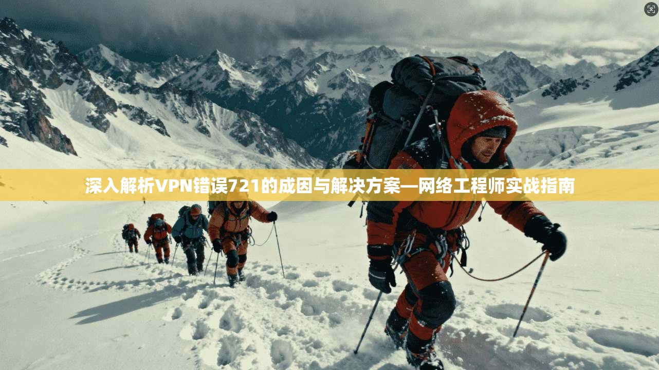 深入解析VPN错误721的成因与解决方案—网络工程师实战指南