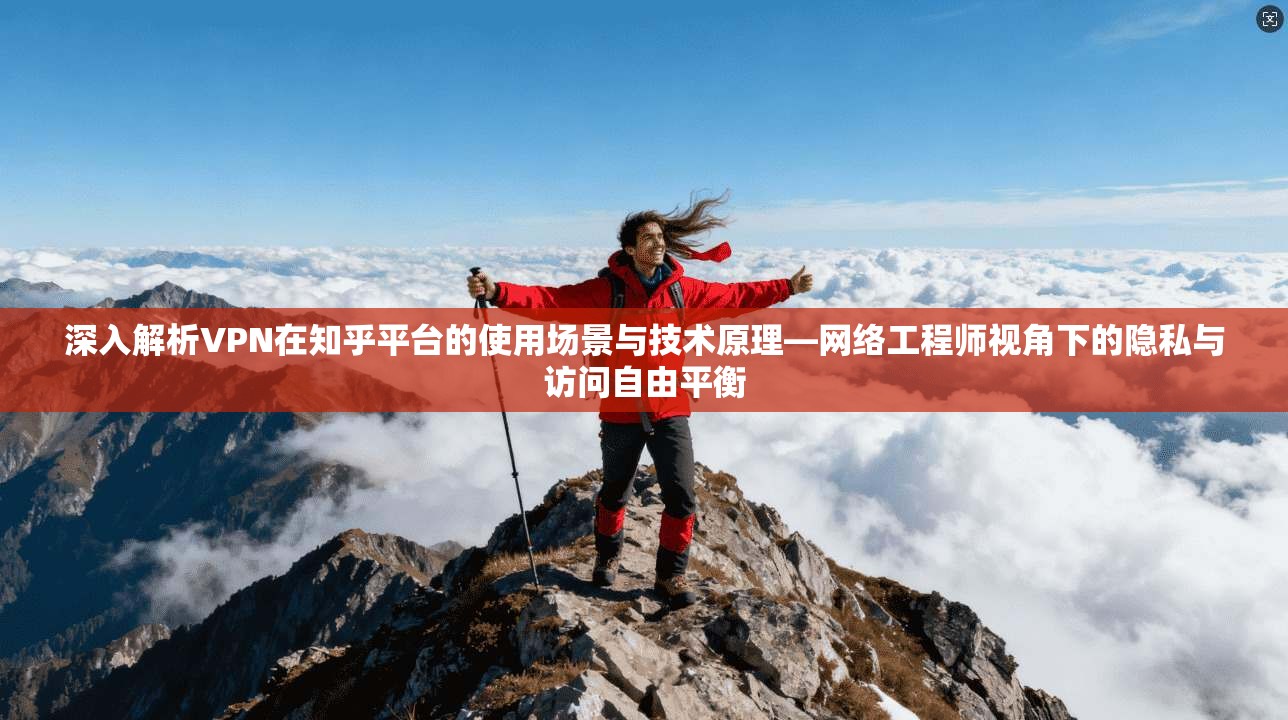 深入解析VPN在知乎平台的使用场景与技术原理—网络工程师视角下的隐私与访问自由平衡