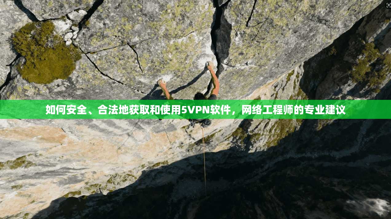 如何安全、合法地获取和使用5VPN软件，网络工程师的专业建议