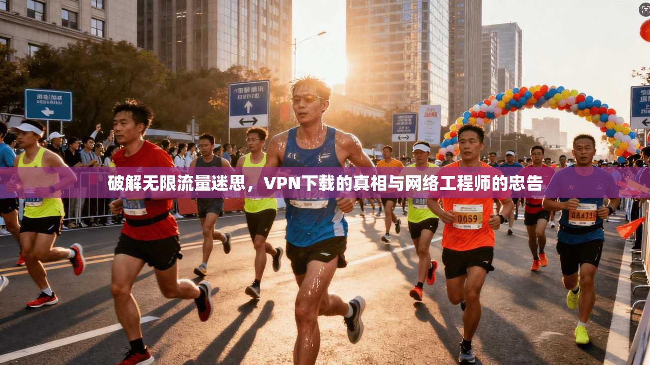 破解无限流量迷思，VPN下载的真相与网络工程师的忠告