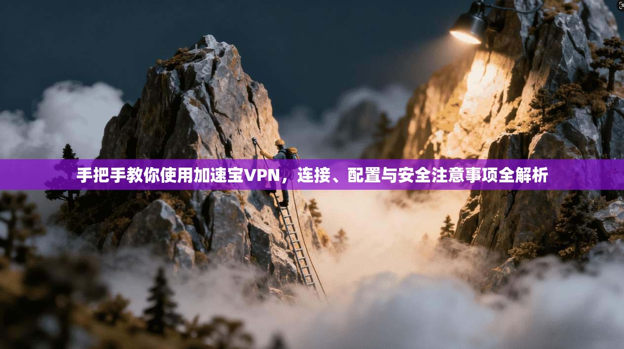 手把手教你使用加速宝VPN，连接、配置与安全注意事项全解析
