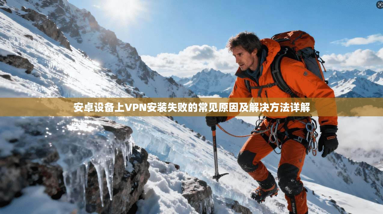 安卓设备上VPN安装失败的常见原因及解决方法详解