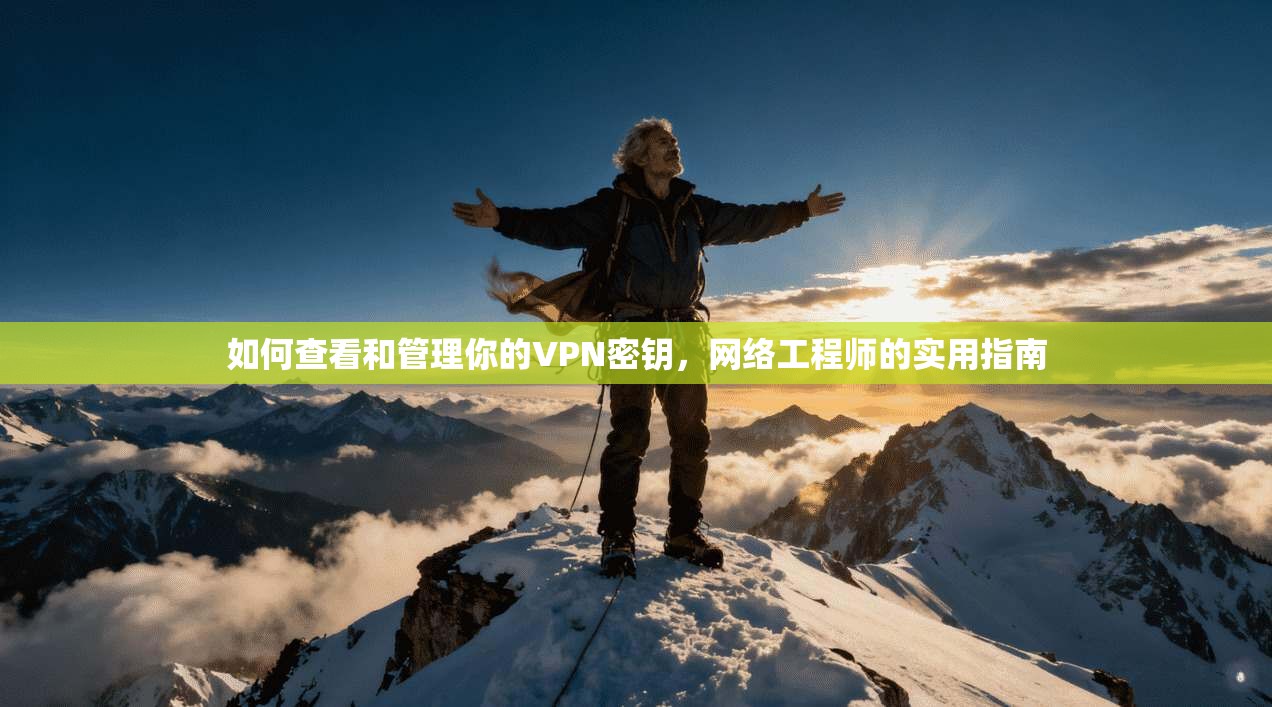 如何查看和管理你的VPN密钥，网络工程师的实用指南