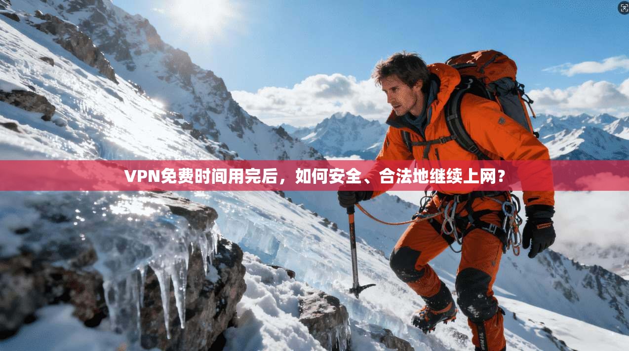 VPN免费时间用完后，如何安全、合法地继续上网？