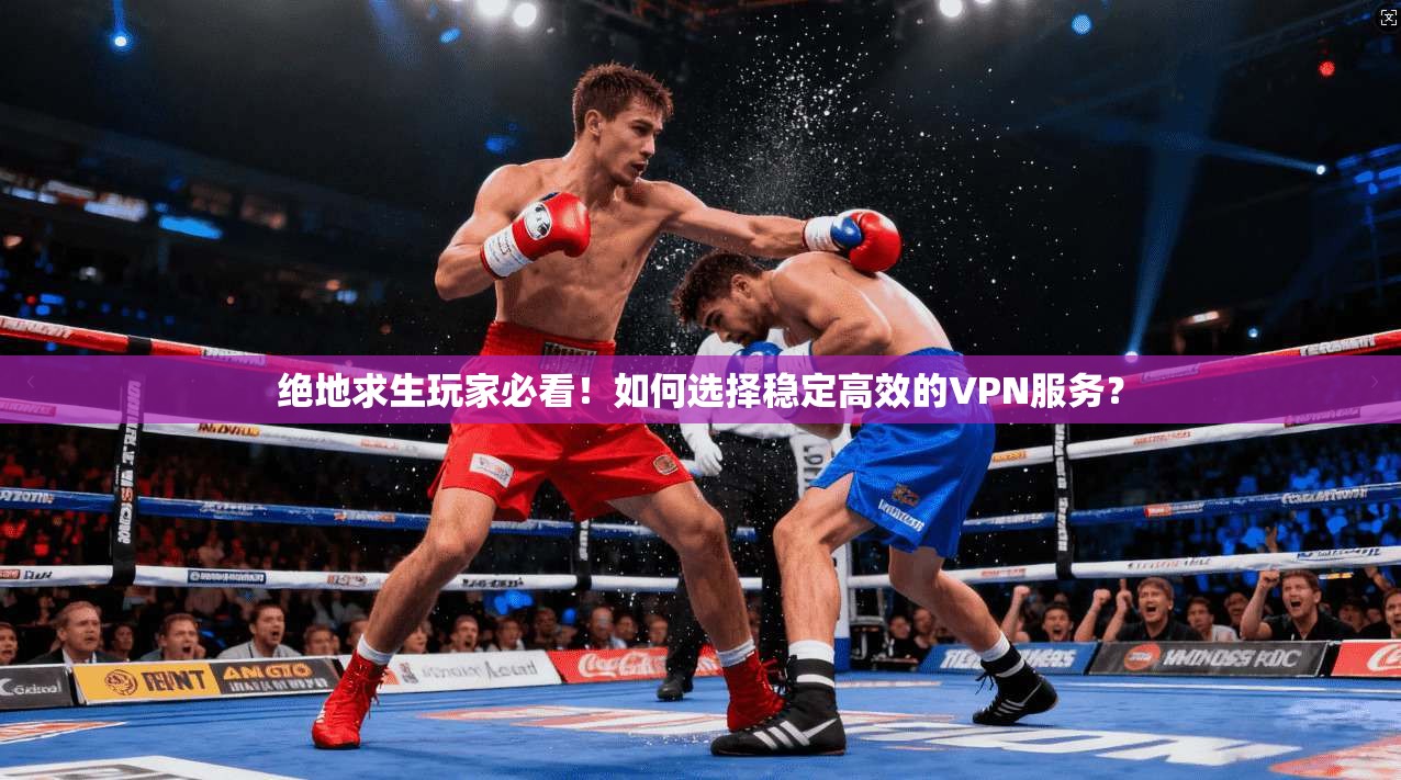 绝地求生玩家必看！如何选择稳定高效的VPN服务？