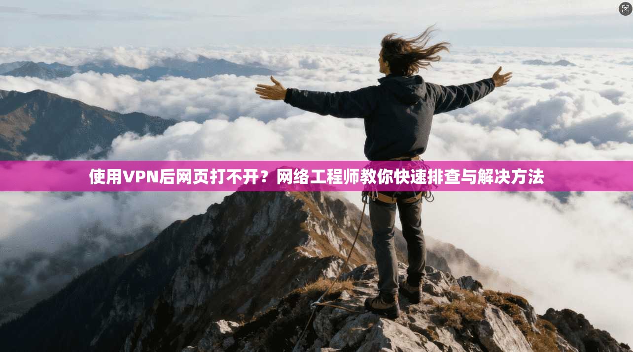 使用VPN后网页打不开?网络工程师教你快速排查与解决方法 使用VPN后网页打不开?网络工程师教你快速排查与解决方法