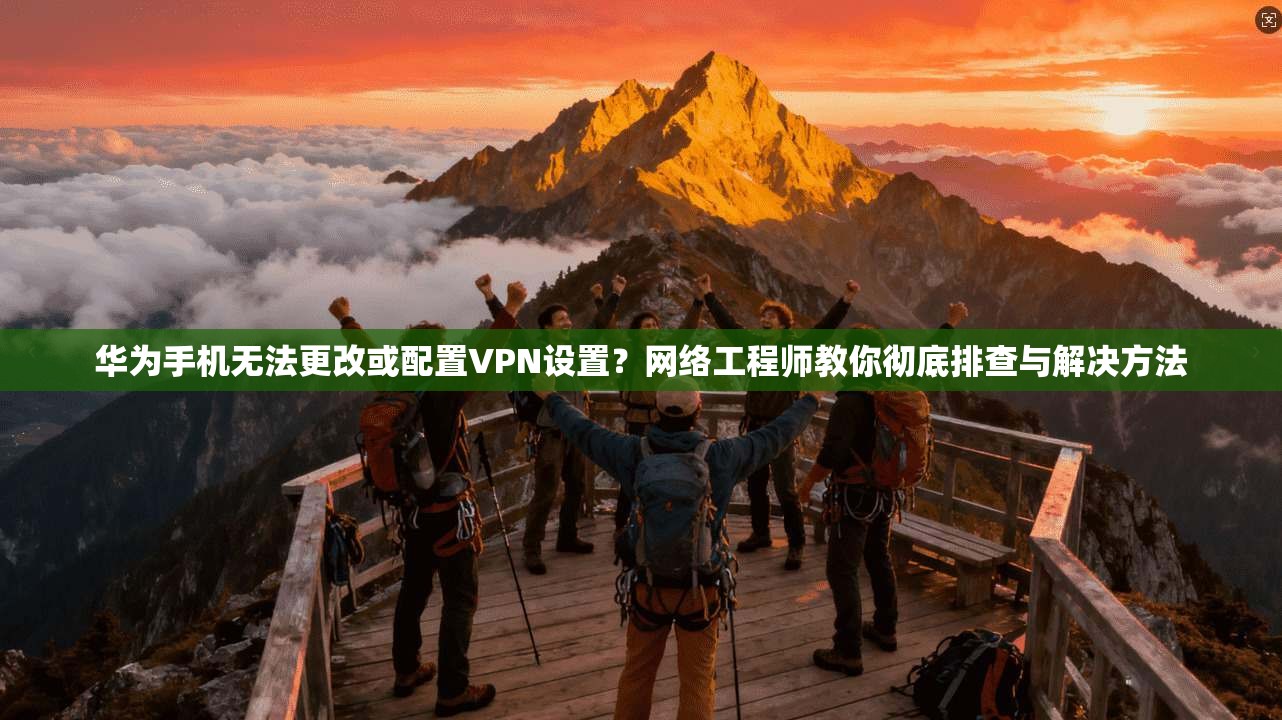 华为手机无法更改或配置VPN设置？网络工程师教你彻底排查与解决方法