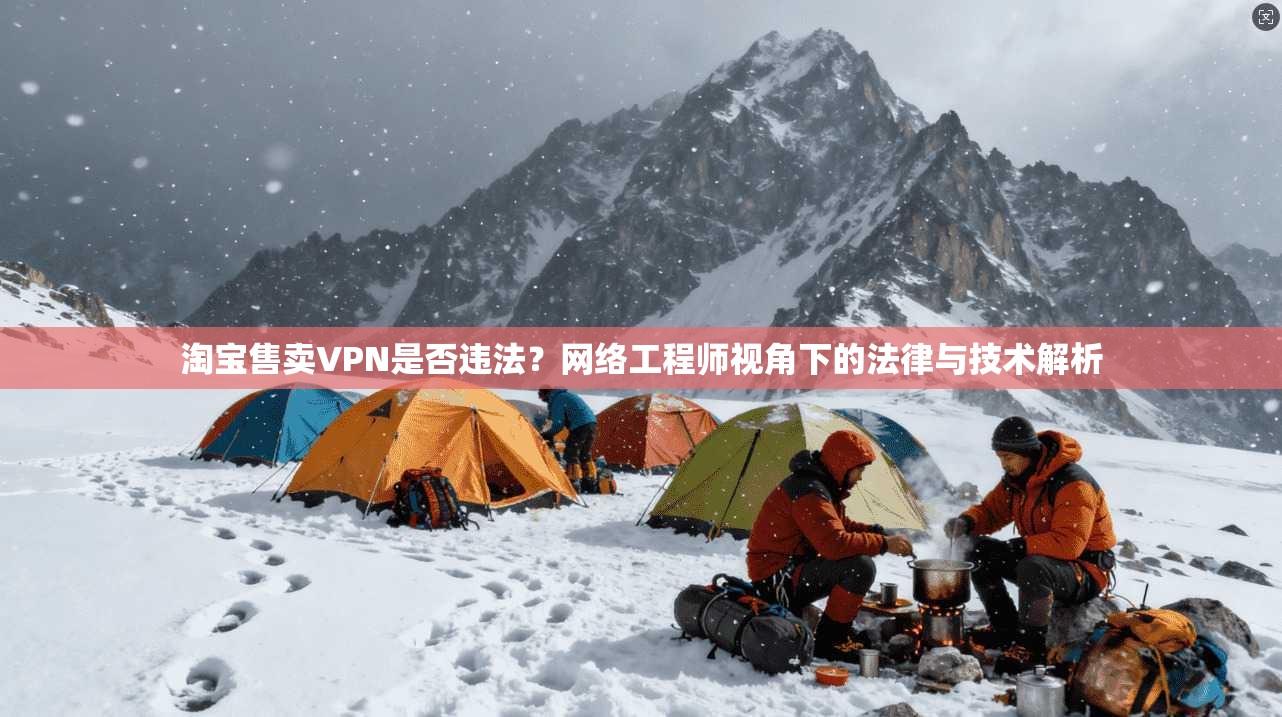 淘宝售卖VPN是否违法？网络工程师视角下的法律与技术解析