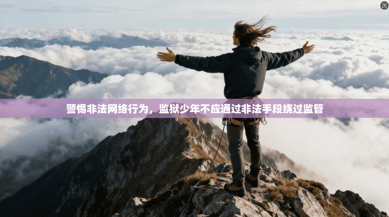 警惕非法网络行为，监狱少年不应通过非法手段绕过监管