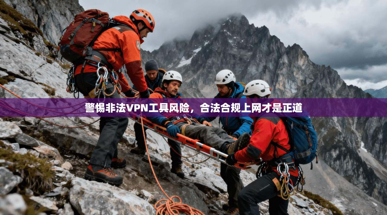 警惕非法VPN工具风险，合法合规上网才是正道