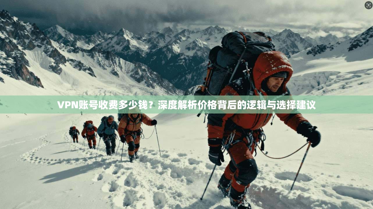 VPN账号收费多少钱？深度解析价格背后的逻辑与选择建议