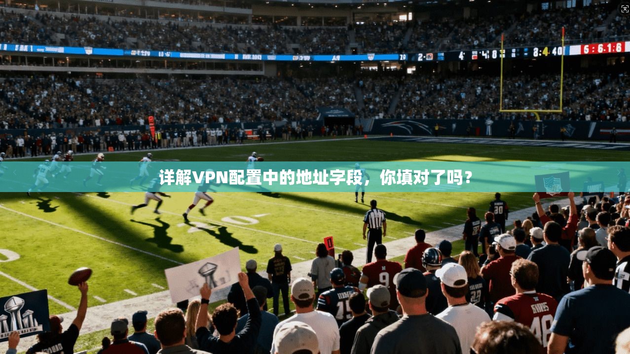 详解VPN配置中的地址字段，你填对了吗？