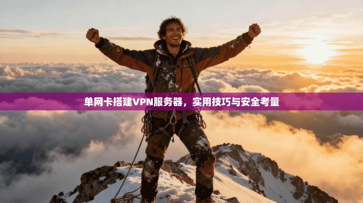 单网卡搭建VPN服务器，实用技巧与安全考量