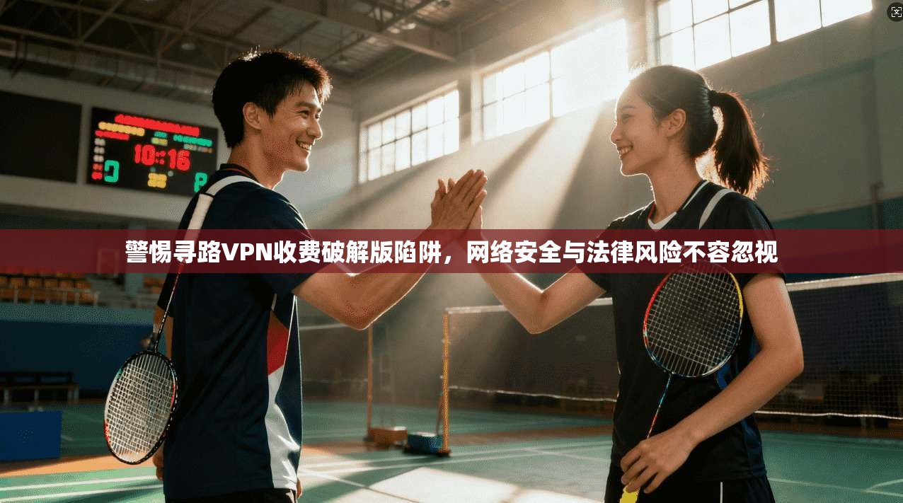 警惕寻路VPN收费破解版陷阱，网络安全与法律风险不容忽视