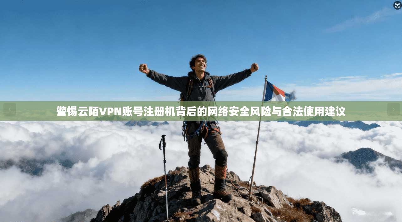 警惕云陌VPN账号注册机背后的网络安全风险与合法使用建议