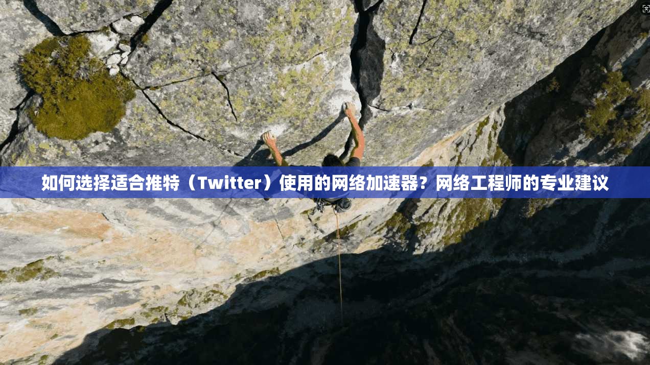 如何选择适合推特（Twitter）使用的网络加速器？网络工程师的专业建议